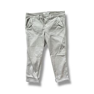 New Torrid Crop Twill Cropped Ankle Military Pants Women’s Plus Khaki Tan 14